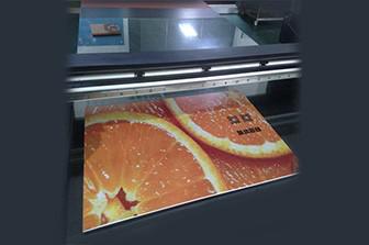 Advertising printing plastic sheet